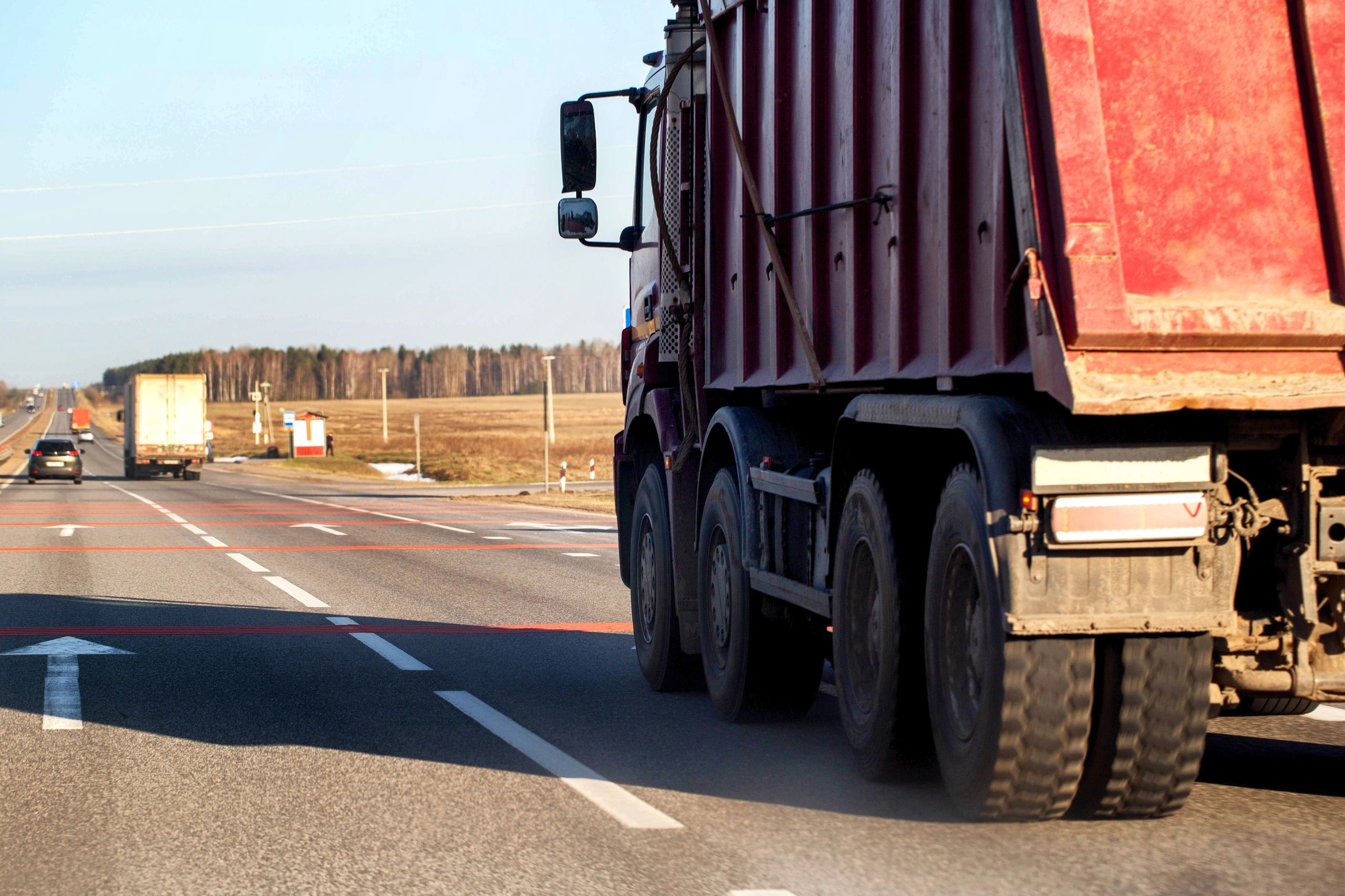 Delivery truck supporting logistics